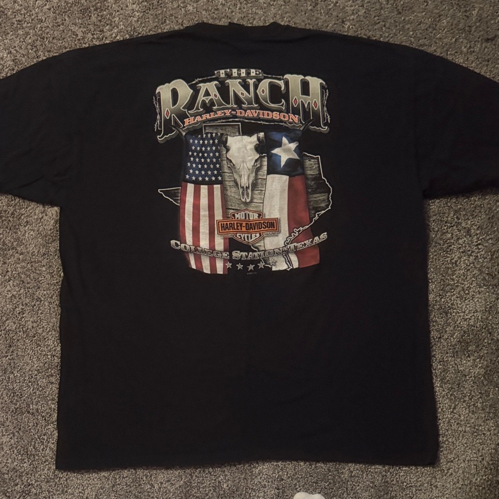 Harley-Davidson Black Texas Graphic Tee